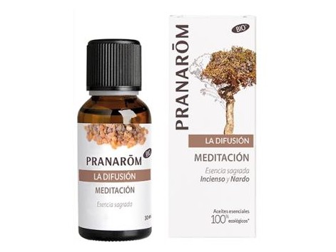 Óleo de difusão PRANAROM MEDITATION 30ml. BIO