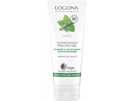 LOGONA Purify Deep Cleansing Peeling Gel. EXFOLIANTE FACIAL