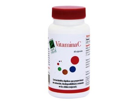 100% Natural VITAMINA C 60cap. (CIEN POR CIEN NATURAL)