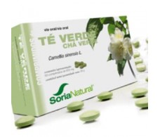 Soria Natural Chá verde 60 comprimidos.