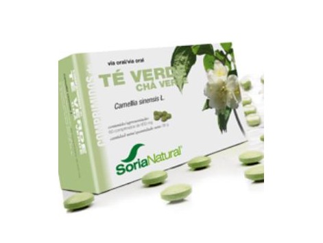 Soria Natural  Green tea 60 tablets.