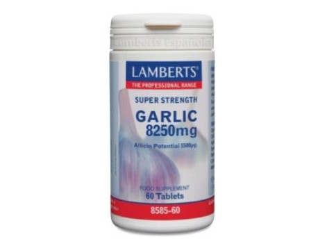 LAMBERTS GARLIC 8250mg. 60comp.