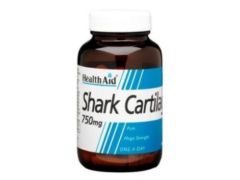 Health Aid Cartilago de Tiburon 750mg. 50 cápsulas