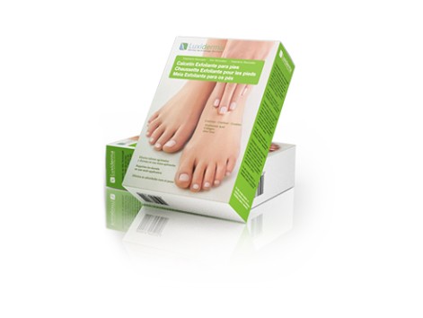 Exfoliating Sock For Feet Luxiderma 17 ml x 2 units Exfoliating Sock For Feet Luxiderma 17 ml x 2 units