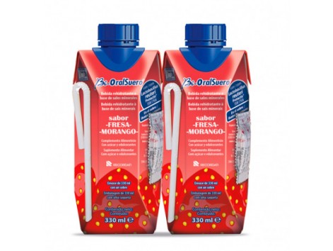 ßi-OralSuero Sabor fresa 2 X 330 ml.