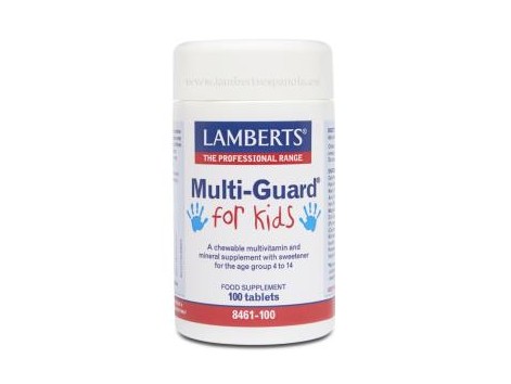 Lamberts PlayFair - 100 comprimidos masticables para niños