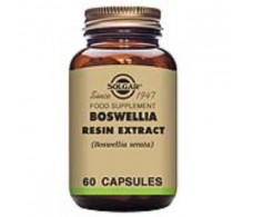 Solgar Boswellia, Resina de Boswellia serrata. 60 capsulas