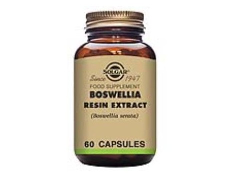 Solgar Boswellia, Resina de Boswellia serrata. 60 capsulas
