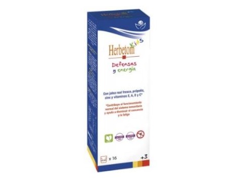 BIOSERUM HERBETOM KIDS defensas y energia 250 ml