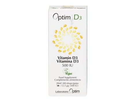 OPTIM D3 – VITAMINA D3 100% VEGETAL-VEGAN .20 ml