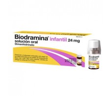 BIODRAMINA INFANTIL 24 MG ORAL SOLUTION 5 single doses