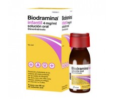 BIODRAMINA INFANTIL 4MG/ML SOLUCION ORAL (60ML)