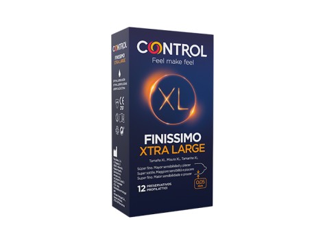  КОНТРОЛЬНЫЙ ПРЕЗЕРВАТОР FINISSIMO XL, 12 ЕДИНИЦ