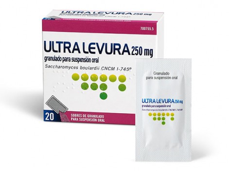 Ultra Levura 250 mg 20 sobres