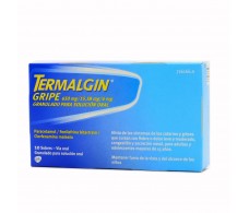 Termalgin gripe 650mg/15,58mg/4mg 10 sobres