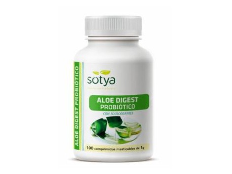 Aloe Vera Sotya 1 gram 100 chewable tablets.