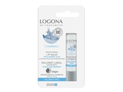 LOGONA HYALURONIC MOISTURIZING LIP BALM 4.5gr.