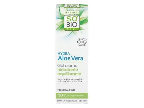 SO´BIO ETIC CREME MATTING PURIFICANTE. zinco-aloe-cal 50ml. ORGÂNICO