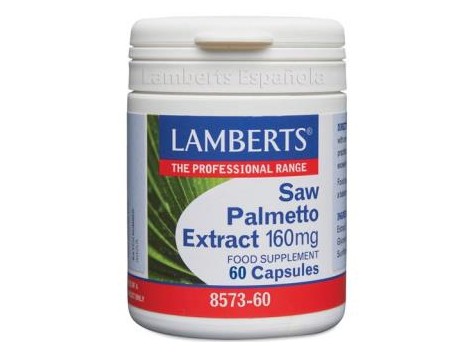 Lamberts Extracto de Saw Palmetto 160mg. 60 cápsulas