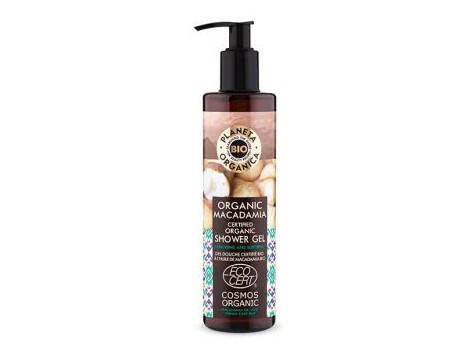 GEL PLANETA ORGÂNICO/GEL DE DUCHE com macadâmia 280ml.