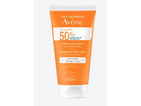 Avene Alta Proteção Solar SPF50 50ml. pele sensível