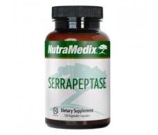 Nutramedix Serrapeptase 120 cápsulas.