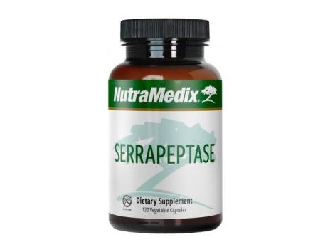 Nutramedix Serrapeptase 120 capsulas.