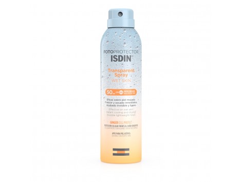 Isdin Protetor Solar Spray de Transparent SPF50 WET + 250mL.