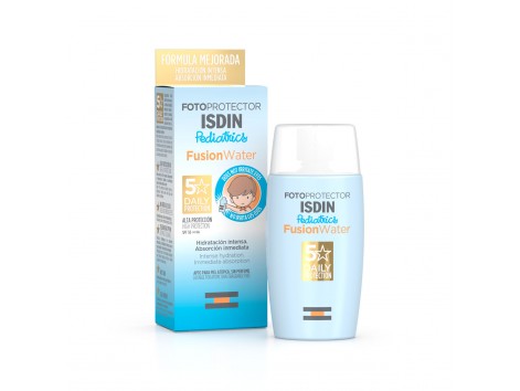 Fotoprotector ISDIN Pediatrics Fusion Water SPF 50+. 50ml