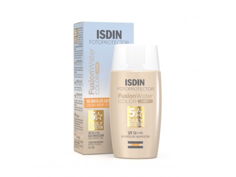 Fotoprotector ISDIN Fusion Water Color Light SPF 50 50ml