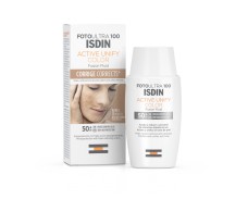 Foto Ultra 100 ISDIN Active Unify COLOR Fusion Fluid SPF 50+ 50 ml