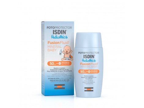 Fotoprotector ISDIN Fusion Fluid MINERAL BABY SPF 50+