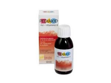 PEDIAKID hierro-vit.B jarabe 125ml. INELDEA