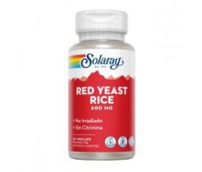 Solaray Red Yeast Rice 600 mg. Solaray. 45 caps