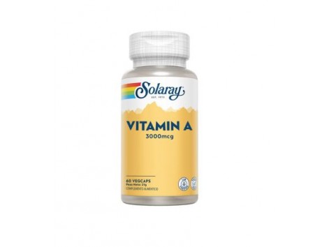 Solaray Vitamina A 60 caps