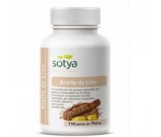 Sotya Flax Oil (fatty acids, omega 3 and 6) 110 pearls.