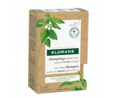 Klorane Bio-Brennnessel-Pulver-Masken-Shampoo 8 Beutel mit 24 g
