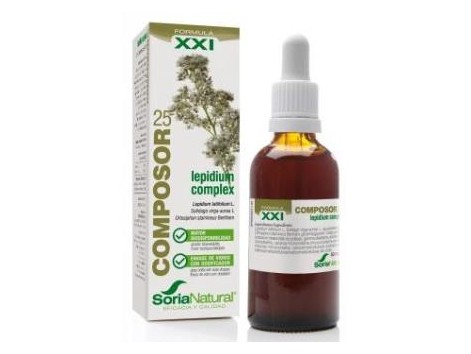 Soria Natural Composor 25 Lepidium Complex (Nierensteine) 50ml.