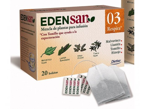 DIETISA Infusion EdenSan 03 Breathe 20 infusion sachets