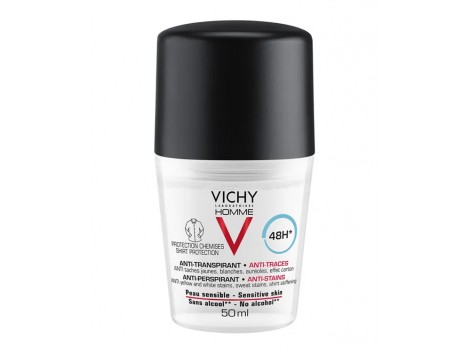 VICHY HOMME 48H ANTI-TRANSPIRANT DEODORANT Roll-on 50 ML