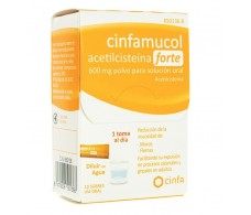 Cinfamucol Acetilcisteína Forte 600 mg Sobres