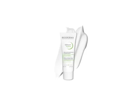 Bioderma Sebium Hydra Ультраувлажняющий крем для очень сухой кожи, склонной к акне- Тюбик 40 мл