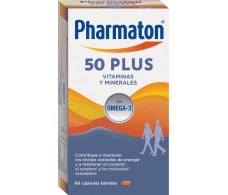 Pharmaton 50 Plus 60 capsulas, (CORACTIVE) 