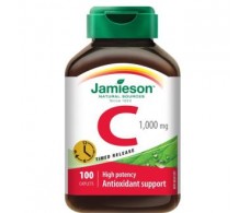 JAMIESON VITAMIN C 1000mg. TR (delayed action) 100 comp. chewable