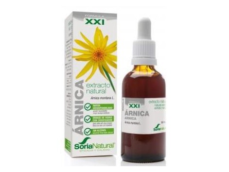 Soria Natural EXT. ARNICA XXI 50ml. s/al (torceduras,lesiones musculares