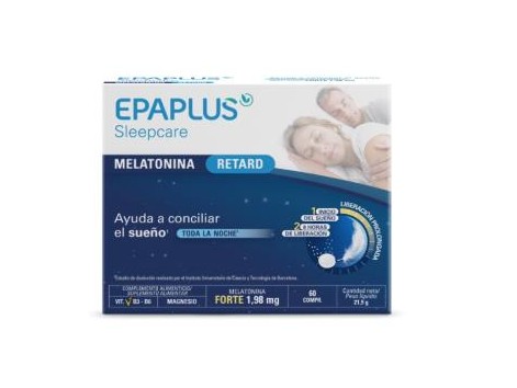 EPAPLUS SLEEPCARE pure melatonin retard 60 tabs.