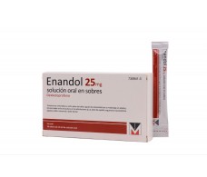 ENANDOL 25 MG ORAL SOLUTION 10 SACHETS