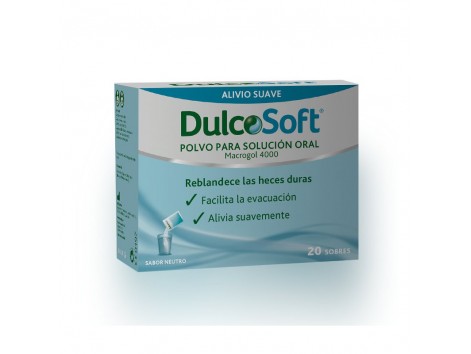 DULCOSOFT® SOLUÇÃO ORAL (20 SAQUETAS)