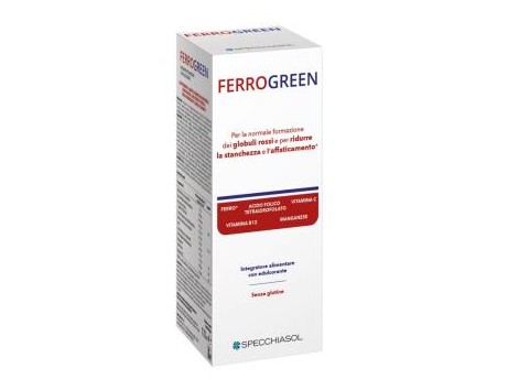 Ferrogreen syrup 170ml. Specchiasol