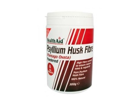 Health Aid Fibra de cascara de Psyllium Husk 300gr.